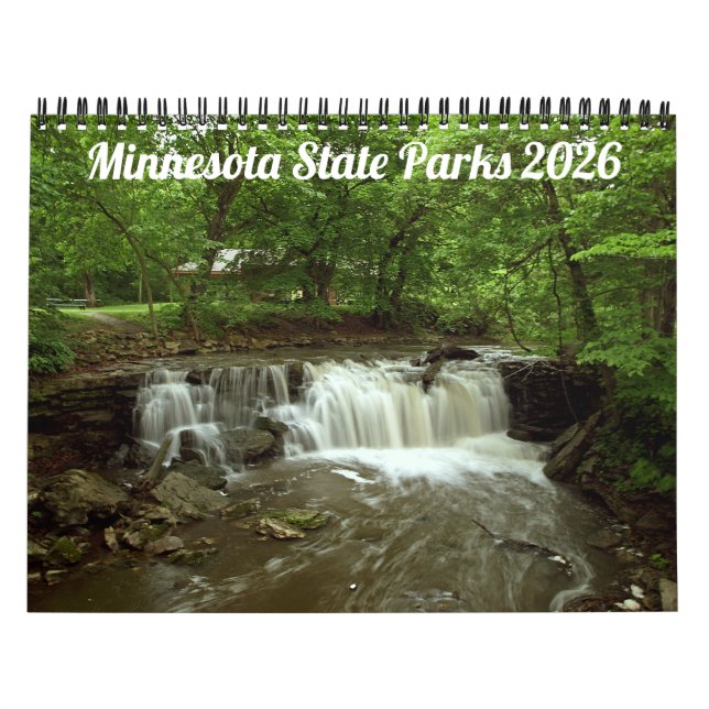 Minnesota State Parker 2026 Calendar Kalender (Omslag)