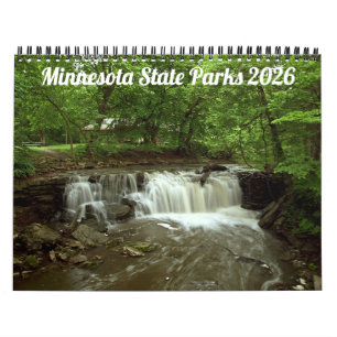 Minnesota State Parker 2026 Calendar Kalender