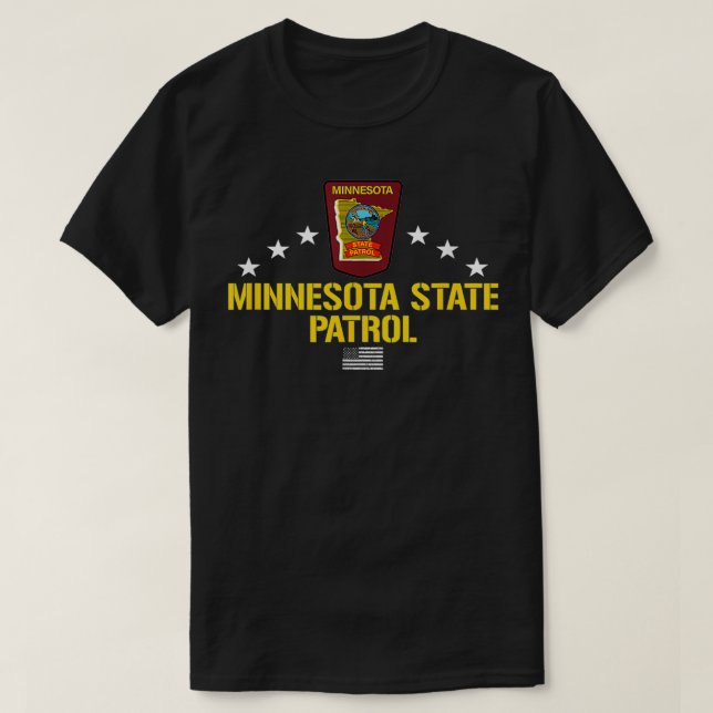 Minnesota State Patrol  T Shirt (Design framsida)