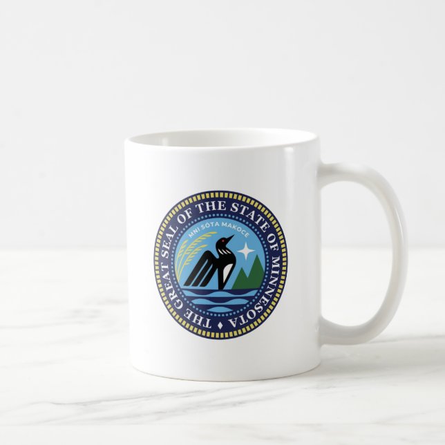 Minnesota State Seal 2024 Kaffemugg (Höger)