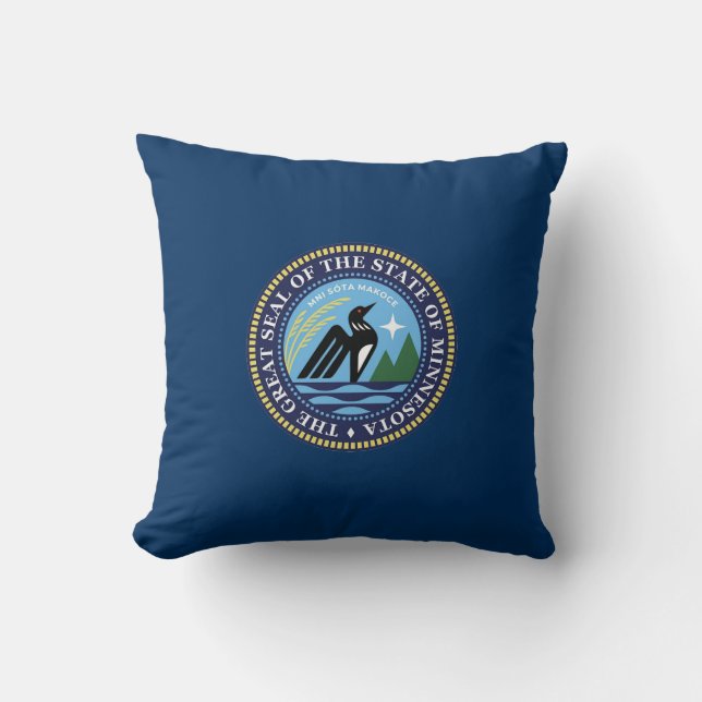Minnesota State Seal 2024 Kudde (Framsida)