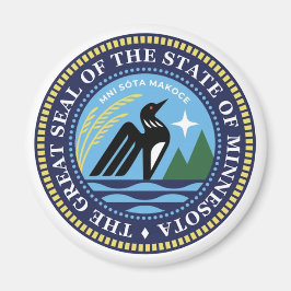 Minnesota State Seal 2024 Magnet