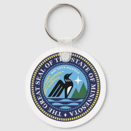 Minnesota State Seal 2024 Nyckelring