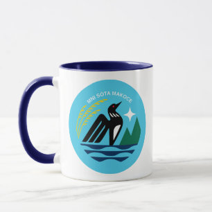 Minnesota State Seal and Bird Mugg