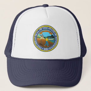 Minnesota State Seal Emblem Keps