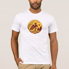 Minnesota State Seal in Gophers Färg T Shirt
