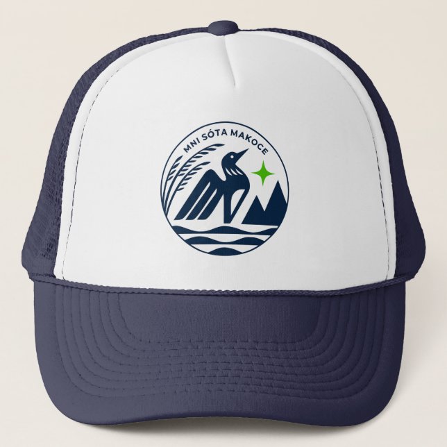 Minnesota State Seal in Timberwolves Färg Keps (Framsida)