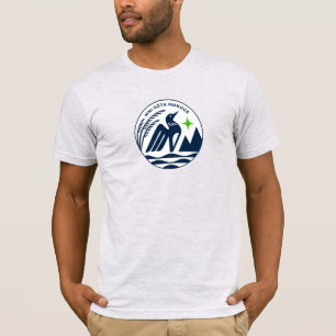 Minnesota State Seal in Varg Färg T Shirt