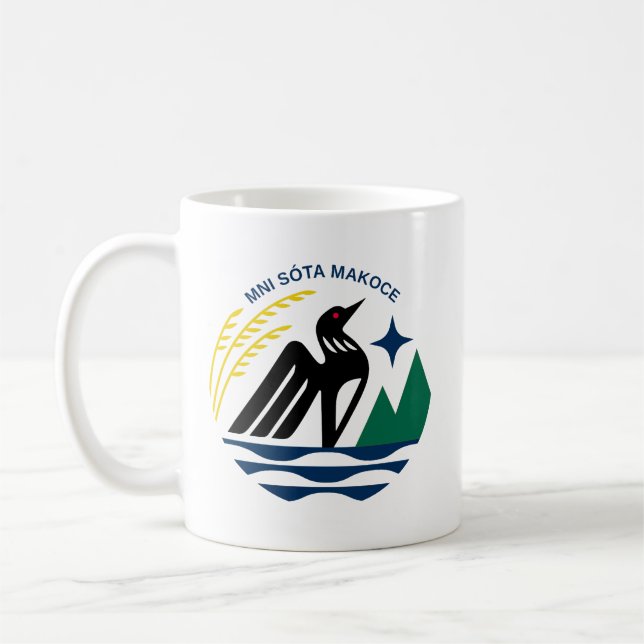 Minnesota State Seal Kaffemugg (Vänster)