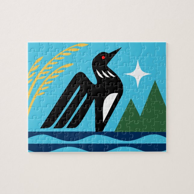 Minnesota State Seal Pussel (Horisontell)