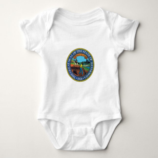 Minnesota State Seal Tee Shirt (Framsida)