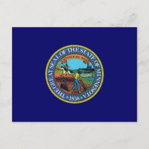 Minnesota State Seal Vykort