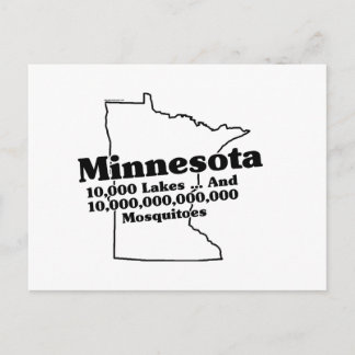 Minnesota statens slogan vykort