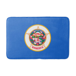 Minnesota Statlig flagga Design Badrumsmatta