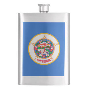 Minnesota Statlig flagga Design Fickplunta
