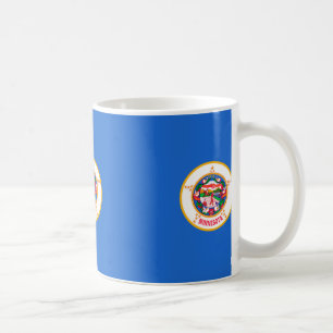 Minnesota Statlig flagga Design Kaffemugg