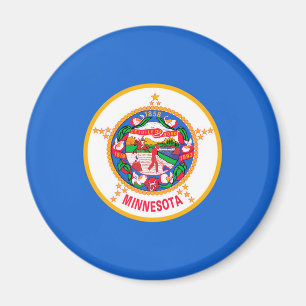 Minnesota Statlig flagga Design Magnet