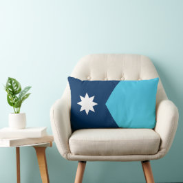 Minnesota Statlig flagga Lumbarkudde