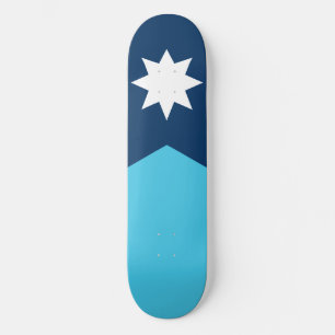 Minnesota Statlig flagga Mini Skateboard Bräda 18,5 Cm