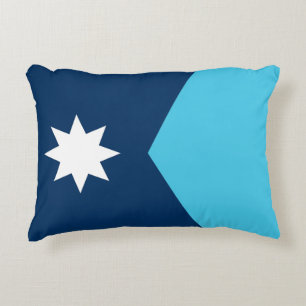 Minnesota Statlig flagga Prydnadskudde