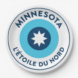 Minnesota Statlig flagga Roundel