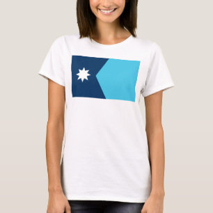 Minnesota Statlig flagga T Shirt