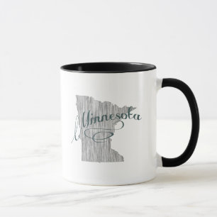 Minnesota statlig typografi mugg