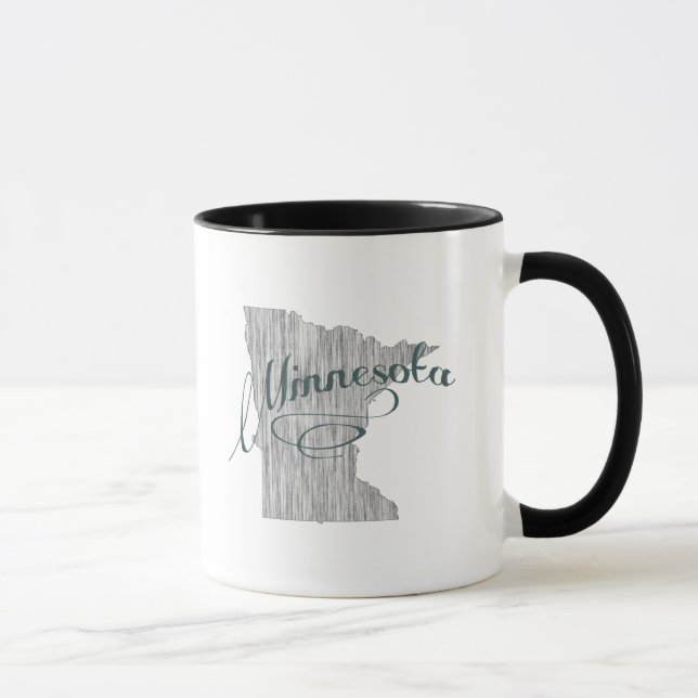 Minnesota statlig typografi mugg (Höger)