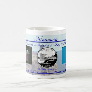 Minnesota statligt jubileums- kaffemugg