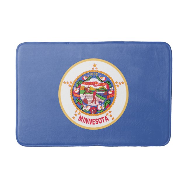 Minnesota statsflagga badrumsmatta (Framsidan)