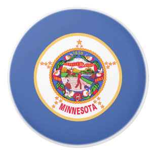 Minnesota statsflagga knopp