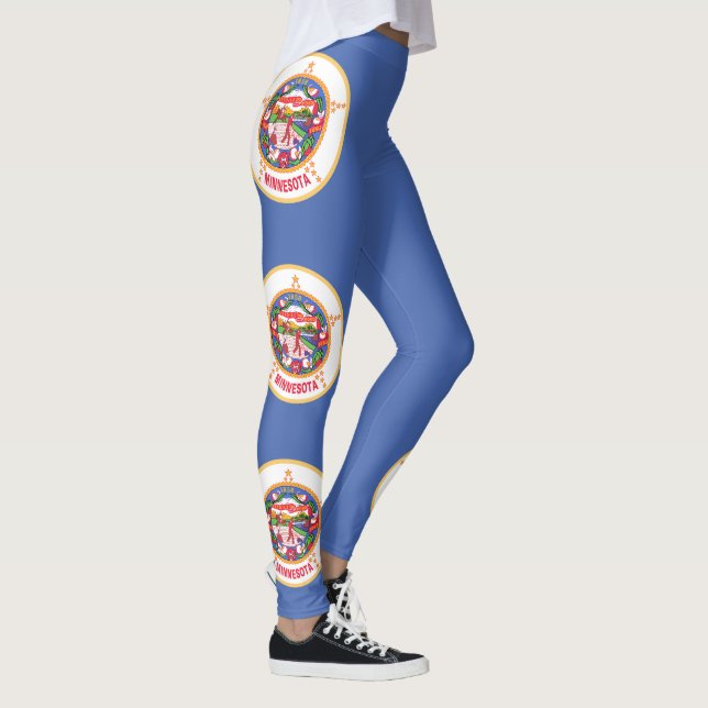 Minnesota statsflagga leggings (Höger)