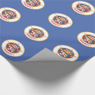 Minnesota statsflagga presentpapper