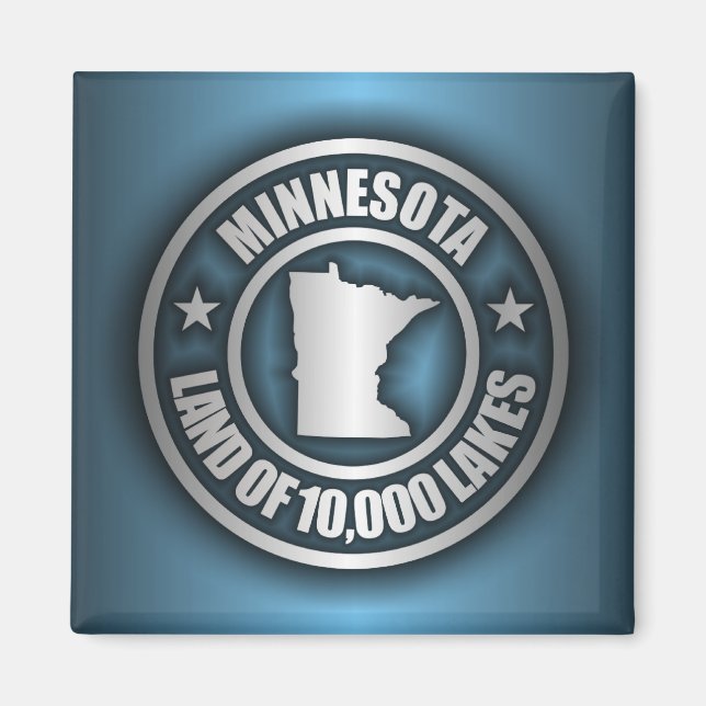 "Minnesota Steel 2" Magnet (Framsidan)