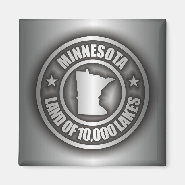 "Minnesota Steel" Magnet (Framsidan)