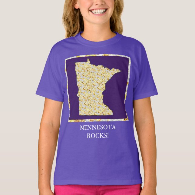 MINNESOTA STEN T SHIRT (Framsida)