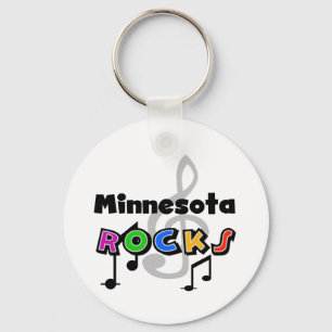 Minnesota stenar nyckelring