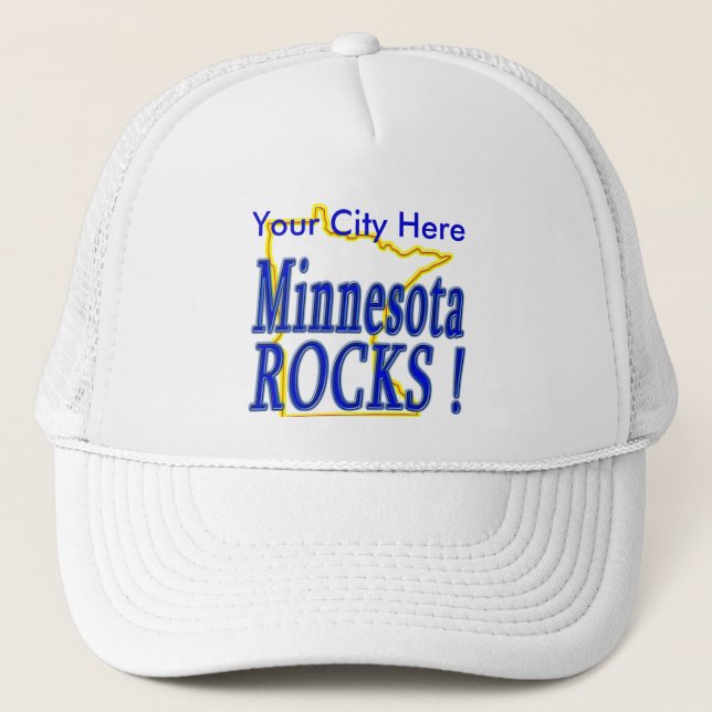 Minnesota stenar! truckerkeps (Framsida)
