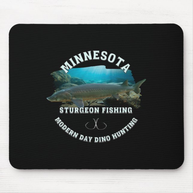 Minnesota Störfiske Modern Dinosaurjakt Musmatta (Framsidan)