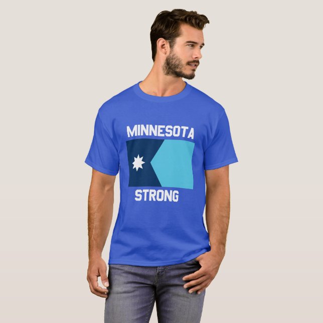 Minnesota Strong T-Shirt (Hel framsida)