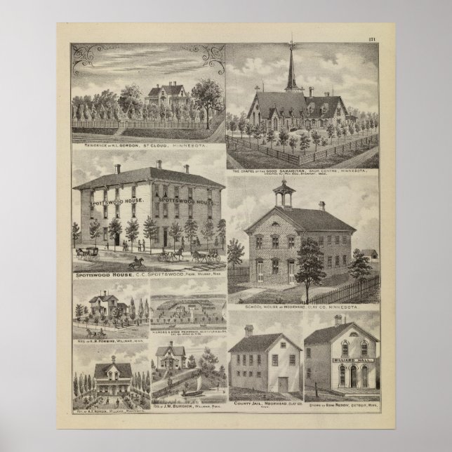 Minnesota Surroundings Poster (Framsidan)