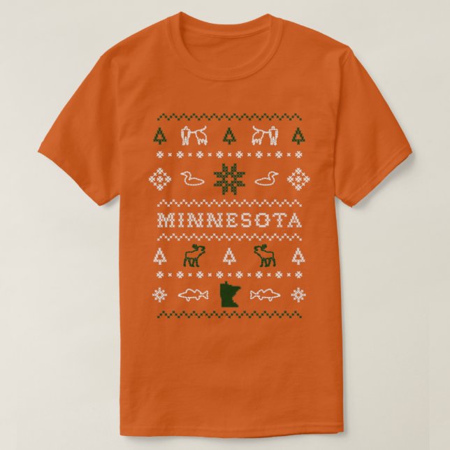 Minnesota Sweater 1 T Shirt (Design framsida)