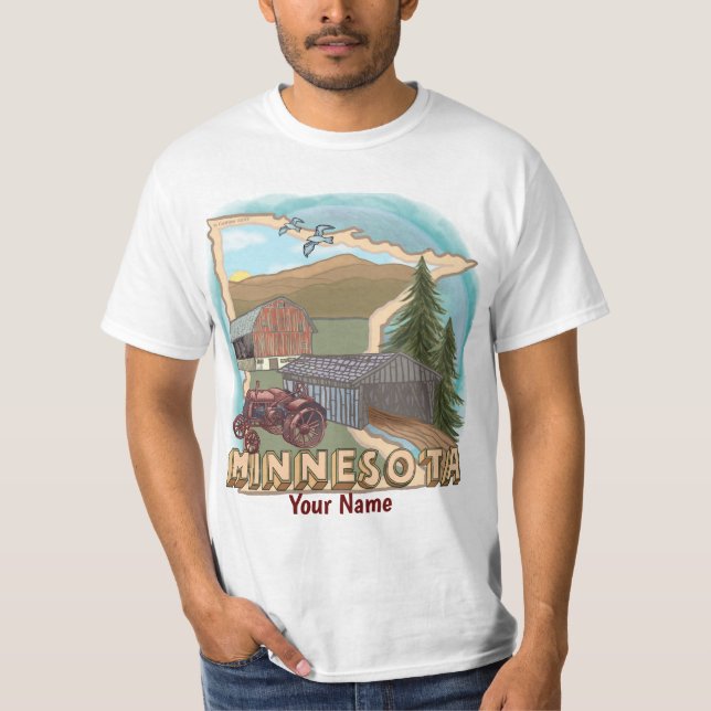 Minnesota t-shirt (Framsida)
