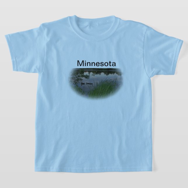 Minnesota T-Shirt för barn (Laydown)
