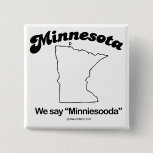 MINNESOTA - T-tröja "MINNESOTA för STATLIG MOTTO Knapp