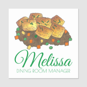 Minnesota Tater Tot Hett Dish Casserole Food Namnbricka