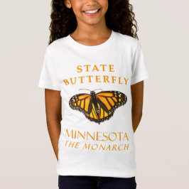 Minnesota Territory Butterfly Monarch T Shirt