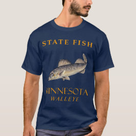 Minnesota Territory Fish the Walleye T Shirt