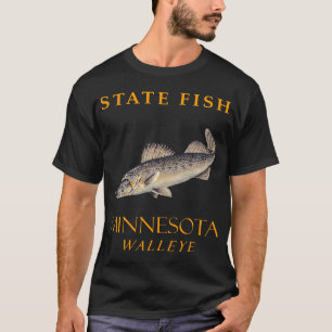 Minnesota Territory Fiska Gös T Shirt