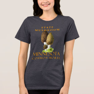 Minnesota Territory Svamp Den Vanliga Morel T Shirt